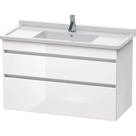 Ds Vanity Unit #030410 White M 618X1000X470mm Wall-Mounted
